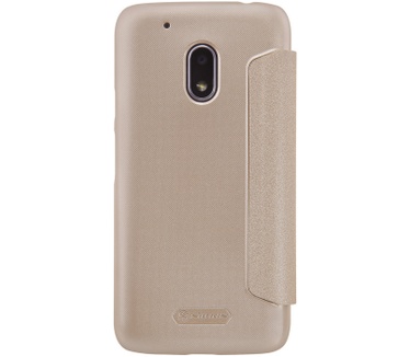 Nillkin New Sparkle Book Case voor Motorola Moto G4 Play - Goud Goud