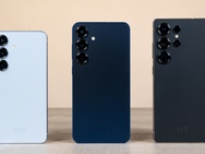 Van links naar rechts: Galaxy S25, S25+, S25 Ultra