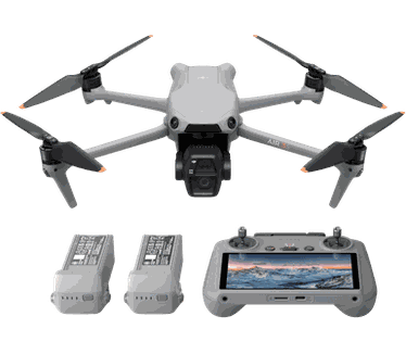 DJI Air 3S Fly More Combo (DJI RC 2) - Grijs, Zwart