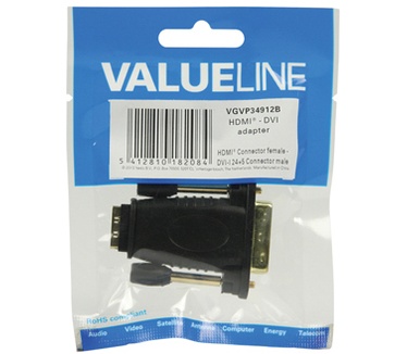ValueLine HDMI - DVI f/m