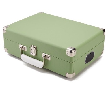GPO Retro ATTACHEGRE Kofferplatenspeler met ingebouwde speakers