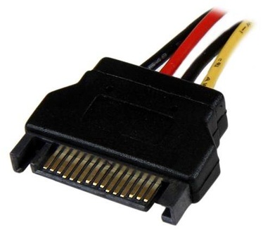 Startech.com 30 cm SATA-naar-Molex LP4-voedingskabeladapter