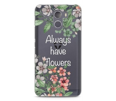 Just in Case Wileyfox Swift 2X Hoesje Always have flowers