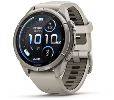 Garmin fēnix 9 Pro InReach, 43mm, Titanium (Beige)