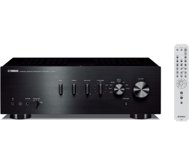 Yamaha A-S301 Stereo VollverstÃ€rker mit D/A Wandler, Schwarz