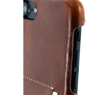 Mobiparts Excellent Backcover Apple iPhone 7 Plus, iPhone 8 Plus Oaked Cognac
