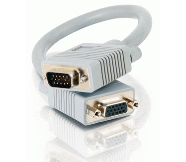 CablesToGo 10m Monitor HD15 M/F cable
