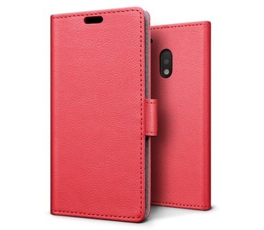qMust Motorola Moto G4 / G4 Plus Wallet Case - TPU frame - Red