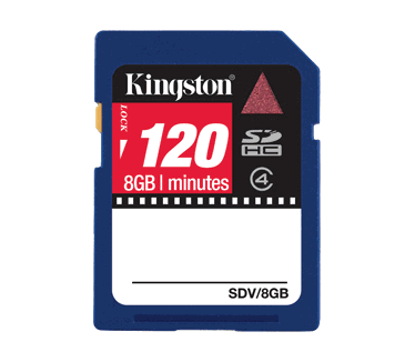 Kingston Video SDHC 8GB Class 4