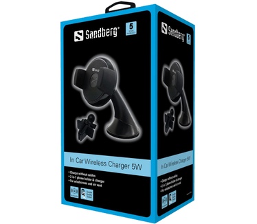 Sandberg In Car Wireless Charger 5W