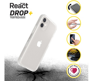 Otterbox React Series voor Apple iPhone 12 mini, transparant