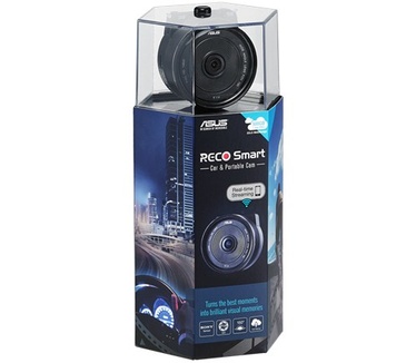 Asus RECO Smart Car and Portable Cam Zwart