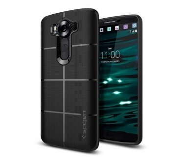 Spigen Rugged Armor LG V10 Case - SGP11813 - Black
