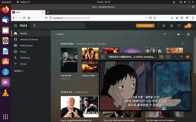 Ubuntu 20.10 Plex