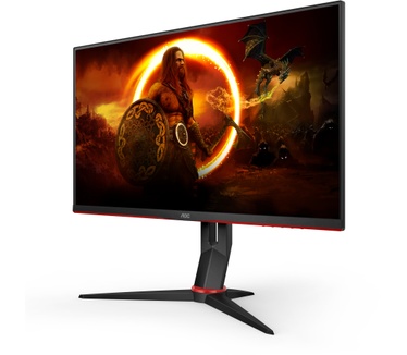 AOC Q27G2S/EU Rood, Zwart