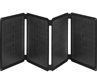 Sandberg 420-80. Nominaal vermogen: 60 W. Type zonnecel: Monokristallijn silicium, Kleur van het product: Zwart, USB-connectortype: USB Type-A, USB Type-C. Breedte verpakking: 310 mm, Diepte verpakking: 70 mm, Hoogte verpakking: 380 mm. Gewicht: 2,2 kg, B