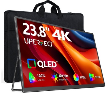 UPerfect Portable Monitor 4K 23.8" QLED