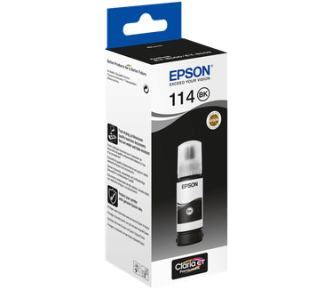 Epson EcoTank 114 PIGMENT BLACK INK BOTTLE