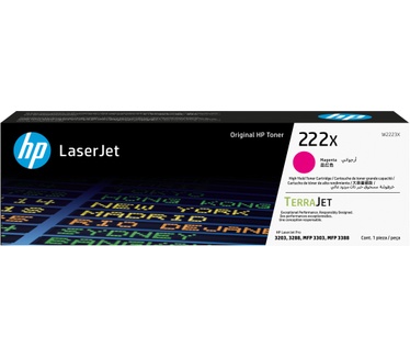 HP 222X originele high-capacity magenta LaserJet-tonercartridge