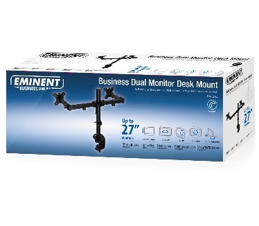 Eminent EM1512 Dual Desk Mount for monitors up to 32 inch
