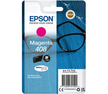 Epson Singlepack Magenta 408 DURABrite Ultra Ink