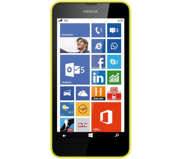 Nokia 630 Dual-SIM Geel