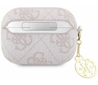 Guess 4G PU Leather Case - Apple Airpods Pro 2 (2e gen) - Roze