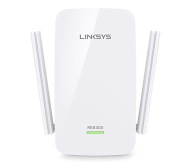 Linksys RE6300EU AC750 Dual-Band Wifi Range Extender