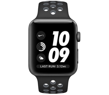 Apple Watch Series 2 Nike+ (Sportbandje, 42mm) Grijs (Grijs)