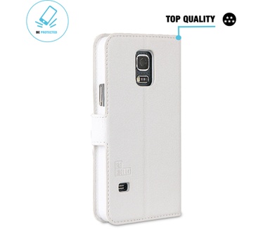 BeHello Samsung Galaxy S5 Mini Wallet Case White