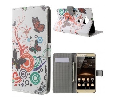 qMust Huawei G8 Wallet Case - hoesje met stand - Spring