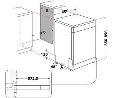 Whirlpool WFO 3T133 PF X