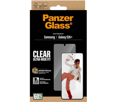 PanzerGlass PanzerGlass® Screen Protector Samsung Galaxy S26+ | Ultra-Wide Fit w. EasyAligner