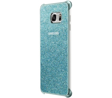 Samsung Galaxy S6 edge Plus Glitter Cover Blauw