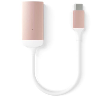 Satechi USB-C naar VGA Adapter - Rosé Goud