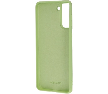 Mobiparts Silicone Cover Samsung Galaxy S21 Plus Pistache Green