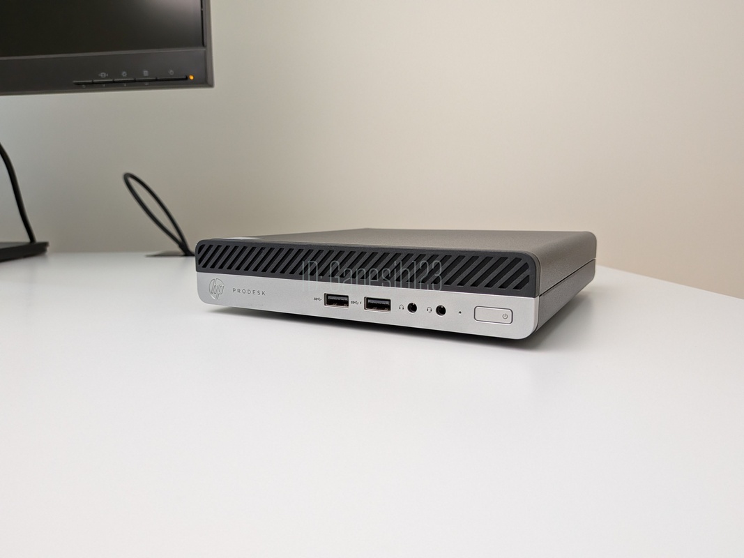 HP ProDesk 400 G5 Mini (i5-9500T, 16GB en 256GB NVMe SSD) Windows