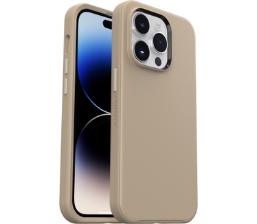 Otterbox OtterBox Symmetry+ hoesje voor iPhone 14 Pro Max met MagSafe, schokbestendig, valbestendig, dun beschermend hoesje, 3x getest volgens militaire standaard, Antimicrobieel, Don´t even chai