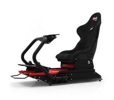 RSeat S1 - Zwart/Rood/Alcantara