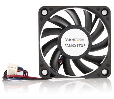 Startech.com 60x10mm Ventilator voor Computerbehuizing met Kogellagers en TX3 Connector