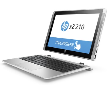HP x2 210 (L5H41EA, Qwerty toetsenbord) Zilver