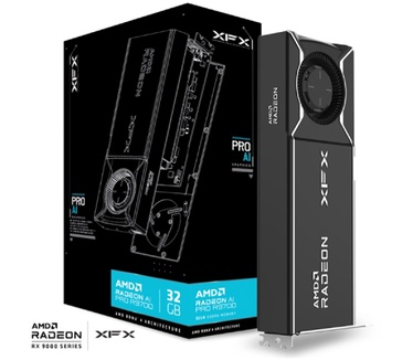 XFX AMD Radeon AI Pro R9700