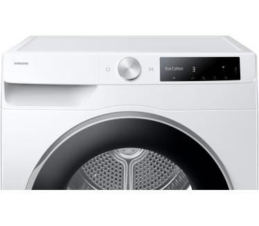 Samsung 9KG AI Dry Droger 6000-serie - Wit en zwart