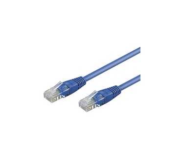 Goobay CAT 5-200 UTP Blue 2m