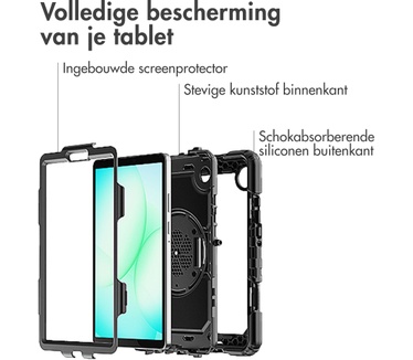 Accezz Rugged Backcover Shoulder Strap