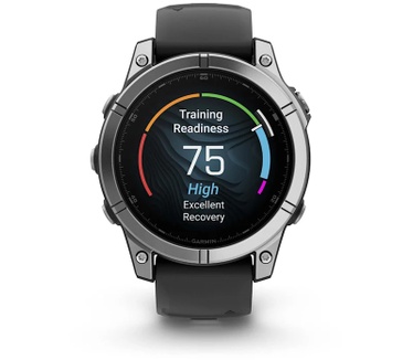 Garmin fēnix E, RVS (Zwart)