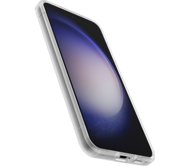 Otterbox OtterBox React-hoesje voor Galaxy S23+ , schokbestendig, valbestendig, ultradun, beschermende, getest volgens militaire standaard, Antimicrobieel, Clear, Geen retailverpakking