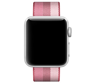 Apple 38mm Berry Woven Nylon Demo
