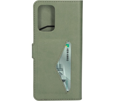 Mobiparts Classic Wallet Case Samsung Galaxy A72 (2021) 4G/5G Stone Green