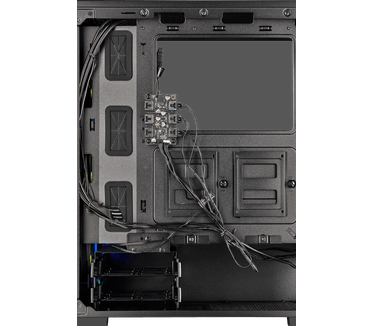 Corsair iCUE 220T RGB Tempered Glass Mid-Tower Smart Case Zwart